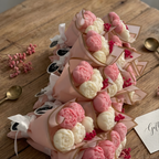 Handmade Floral Bouquet Candles – Luxury Aesthetic Table Centerpiece