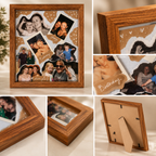 Personalized Birthday Scrapbook Photo Collage Frame Gift