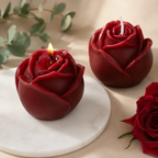 Premium Rose-Shaped Aromatherapy Candle