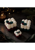 Festive Bubble Candles Set – Aesthetic Home Decor by Mobo Makes
