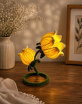 Handcrafted Yellow Lily Flower Light | Elegant Keepsake Gifts | Mobo Make