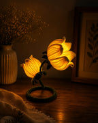 Handcrafted Yellow Lily Flower Light | Elegant Keepsake Gifts | Mobo Make