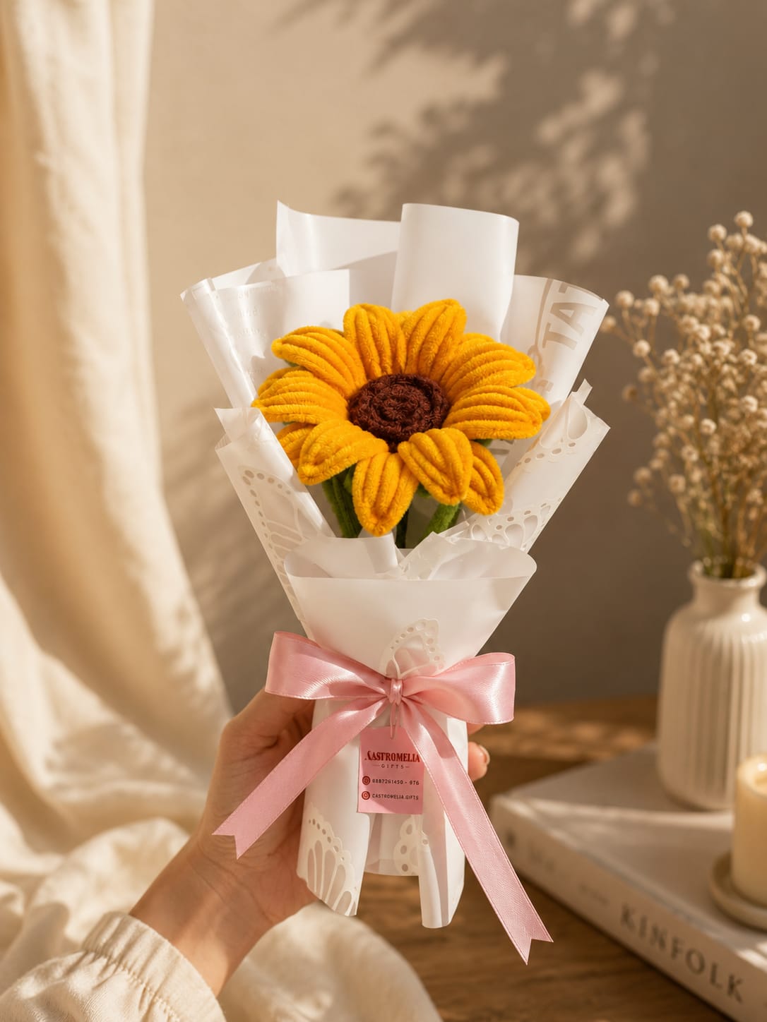 Handmade Sunflower Bouquet |Luxury Floral Bouquet | MOBO MAKES