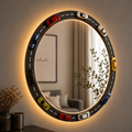 Premium Race Track LED Wall Mirror – | Car Lover Decor
