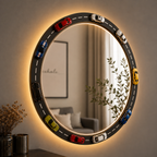 Premium Race Track LED Wall Mirror – | Car Lover Decor